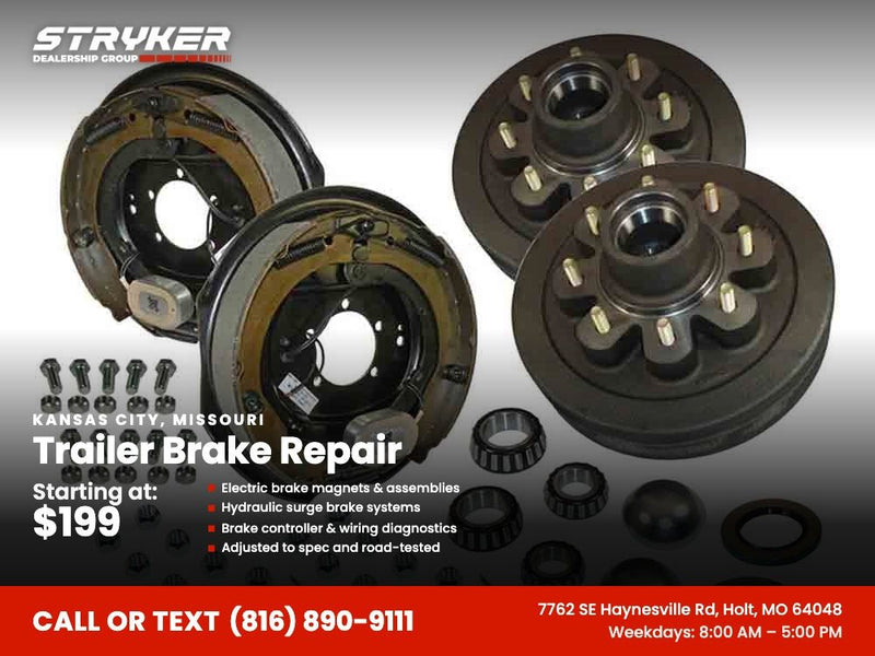 Trailer Brake Repair - Princeton, TX - Stryker Dealership Group