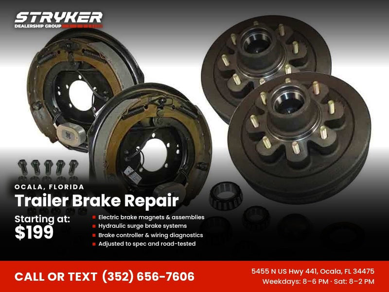 Trailer Brake Repair - Ocala, FL - Stryker Dealership Group