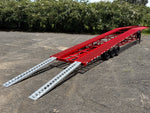 Stryker 50' Wedge 3 Car Hauler (3) 7k axles w/ winch - De-rated 12k GVWR