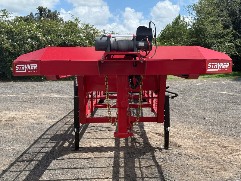 Stryker 50' Wedge 3 Car Hauler (3) 7k axles w/ winch - De-rated 12k GVWR